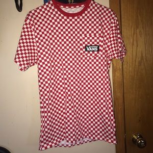 Vans Checkerboard Red/White